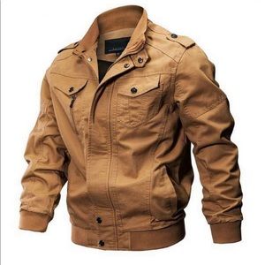 Military Flight Bomber Jacket